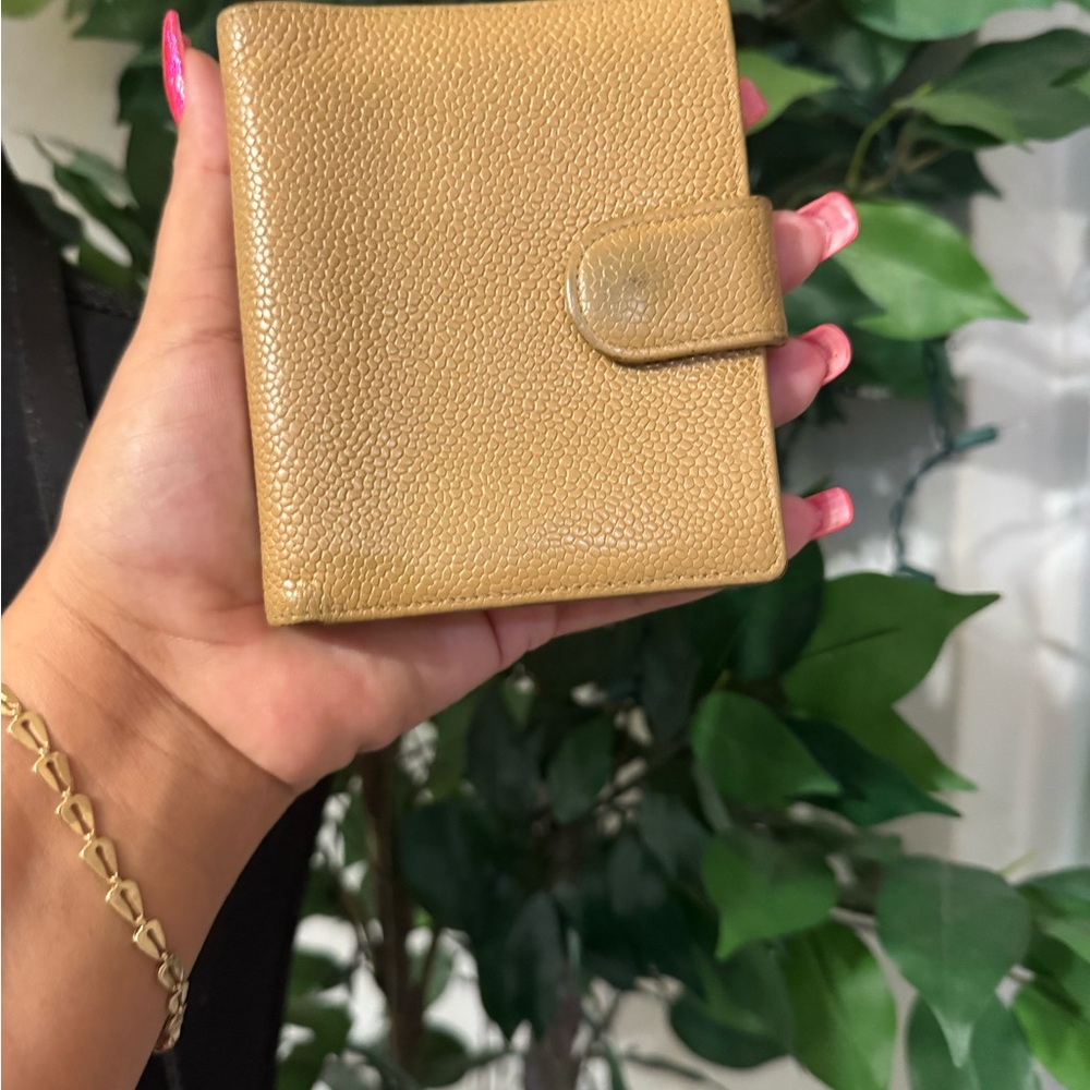 Chanel Bifold Leather Wallet W/ Auth Card - Picture 15 of 17